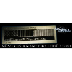 Německý radar pro lodě 1:200